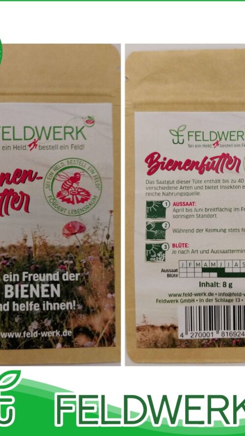 Feldwerk Saatgut Bienenfutter-Blühwerk 8gr.