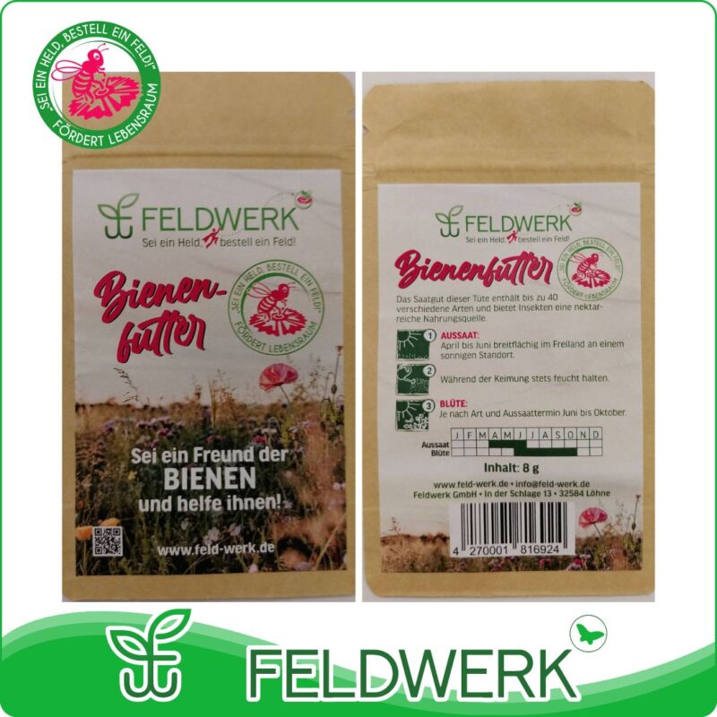 Feldwerk Saatgut Bienenfutter-Blühwerk 8gr.